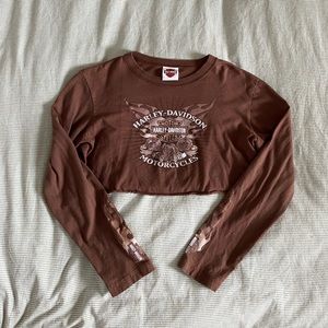 Harley Davidson cropped top